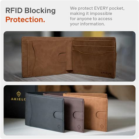 akielo wallet rfid blocking card wallet|akielo hand wallet.